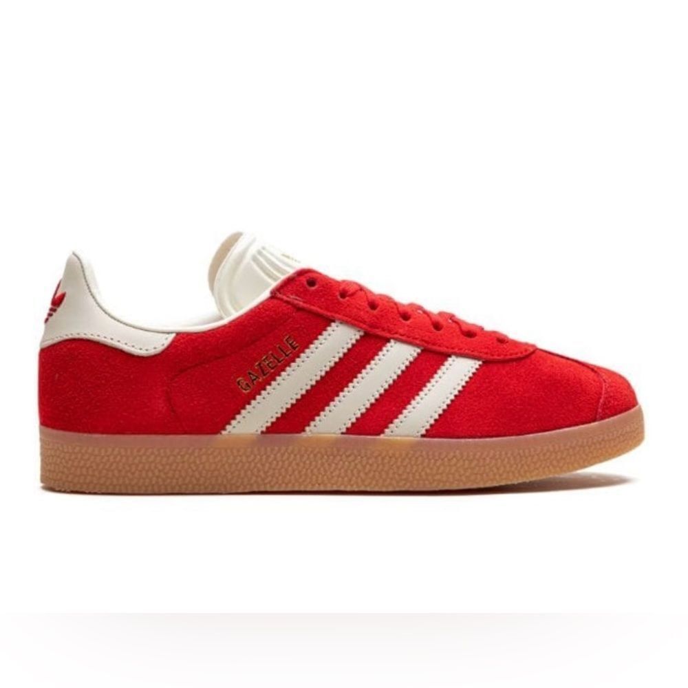 NWT Adidas Gazelle W Sneakers Better Scarlet Red Aluminum Size Women’s 6